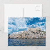 Burg Peniscola Postkarte (Vorne/Hinten)