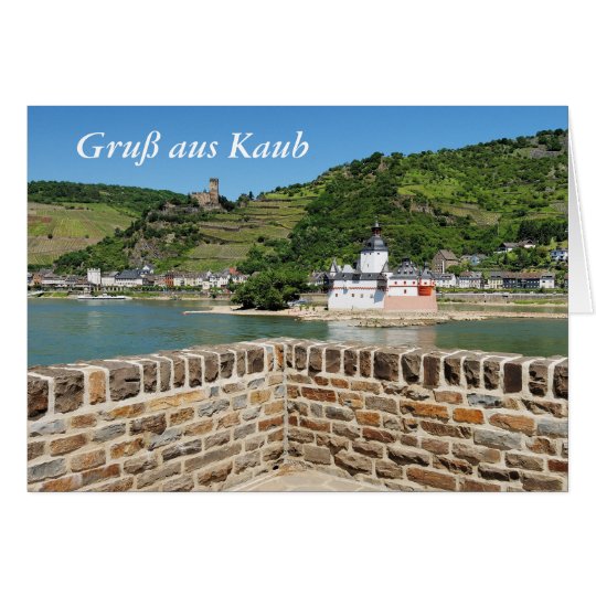 Burg Pfalzgrafenstein bei Kaub Karte