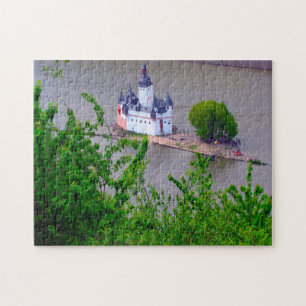 Burg Pfalzgrafenstein Deutschland. Puzzle