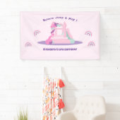 Burg Pink Bounce Banner (Insitu)