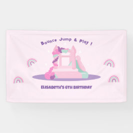 Burg Pink Bounce Banner