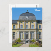 Burg Poppelsdorf Postkarte (Vorne/Hinten)