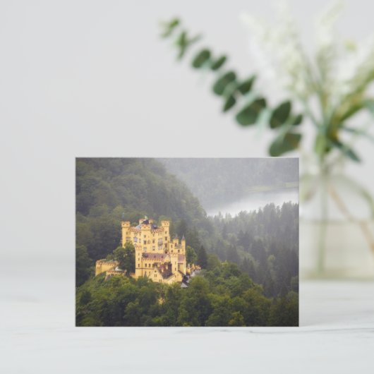 Burg Postkarte (Stehend Vorderseite)