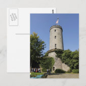 Burg Postkarte (Vorne/Hinten)