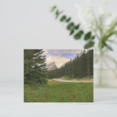 Burg Postkarte (Stehend Vorderseite)