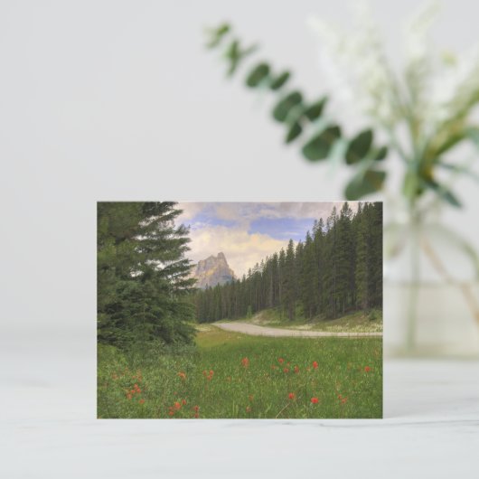 Burg Postkarte (Stehend Vorderseite)