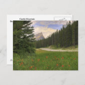 Burg Postkarte (Vorne/Hinten)