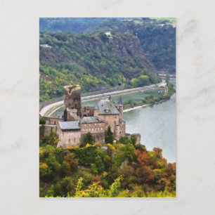 Burg Postkarte