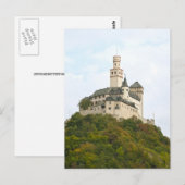 Burg Postkarte (Vorne/Hinten)