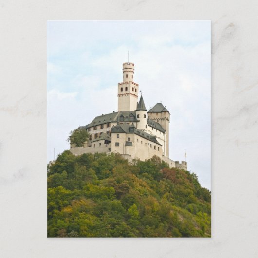 Burg Postkarte (Vorderseite)