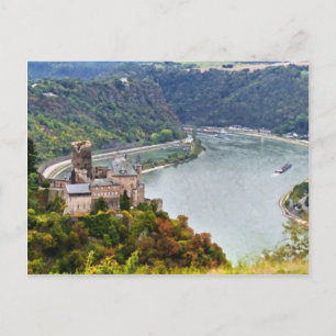 Burg Postkarte