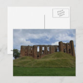 Burg Postkarte (Vorne/Hinten)