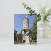 Burg Postkarte (Stehend Vorderseite)