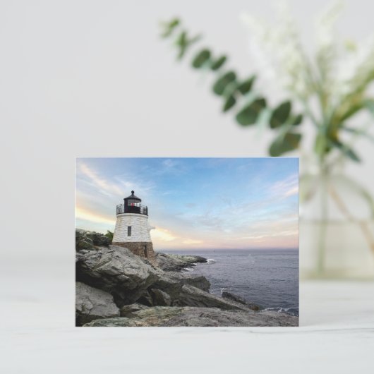 Burg Postkarte (Stehend Vorderseite)