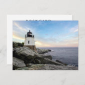 Burg Postkarte (Vorne/Hinten)