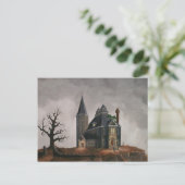 Burg Postkarte (Stehend Vorderseite)