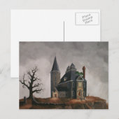 Burg Postkarte (Vorne/Hinten)