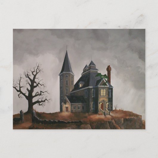 Burg Postkarte (Vorderseite)