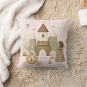 Burg Princess mit Namen Kissen (Decke)