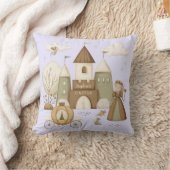 Burg Princess mit Namen Kissen (Decke)