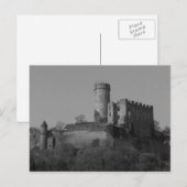 Burg Pyrmont Postkarte (Vorne/Hinten)