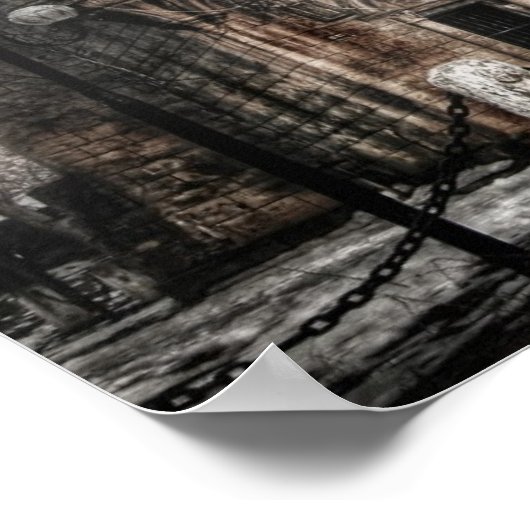 Burg Romanescu Poster (Ecke)