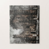 Burg Romanescu Puzzle (Vertikal)