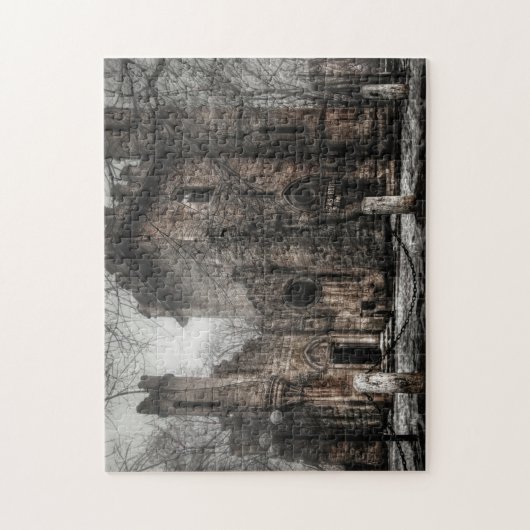 Burg Romanescu Puzzle (Vertikal)