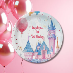 Burg Rosa Princess Pappteller