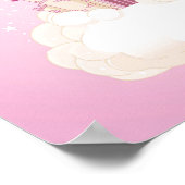 Burg Rosa Princess Poster (Ecke)