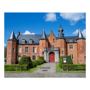 Burg Rumbeke, Belgien Poster