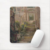 Burg Saint-Cloud Ruins Treppen Mousepad (Mit Mouse)