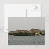 Burg San Felipe Postkarte (Vorne/Hinten)