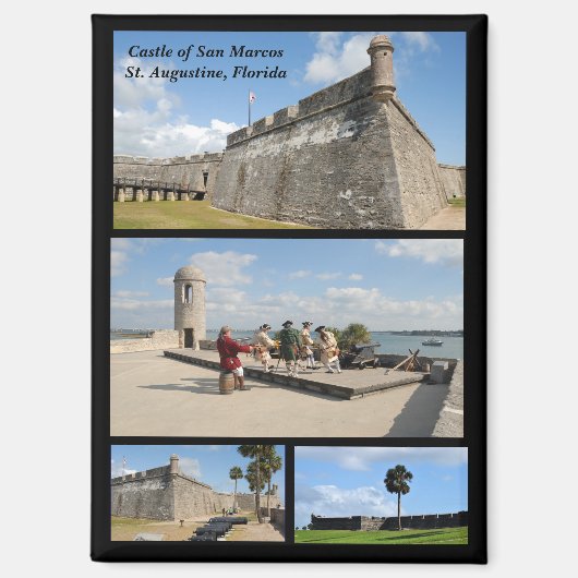 Burg San Marcos Magnet (Vorderseite)