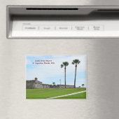 Burg San Marcos St. Augustine, Florida Magnet (In Situ (Geschirrspüler))