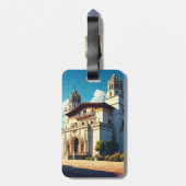 Burg San Simeon San Salvatore: Höhenweg nach Morco Gepäckanhänger (Rückseite vertikal)