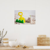 Burg Sand Poster (Küche)