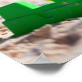 Burg Sand Poster (Ecke)