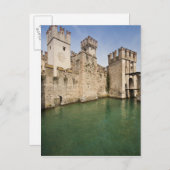 Burg Scaliger, Sirmione, Provinz Brescia, Postkarte (Vorne/Hinten)