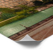 Burg Schwerin Deutschland - Circa 1900 Fotochrom Poster (Ecke)