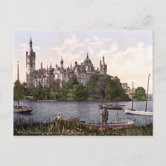 Burg Schwerin Postkarte (Vorderseite)