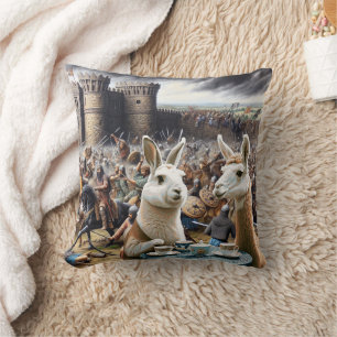Burg Siege Tea Party Kissen