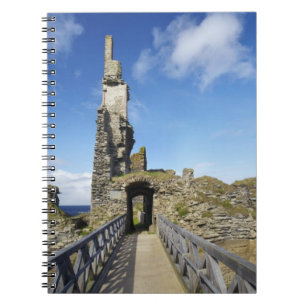 Burg Sinclair Girnigoe, Wick, Caithness, 2 Notizblock