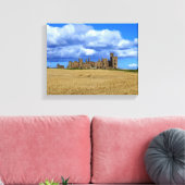 Burg Slains, Aberdeenshire, Schottland. Leinwanddruck (Insitu (Wohnzimmer))