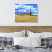 Burg Slains, Aberdeenshire, Schottland. Leinwanddruck (Insitu (Schlafzimmer))