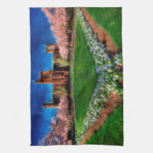Burg Smithsonian Garden Kirchenblüten Handtuch (Vertikal)