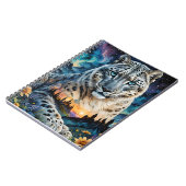 Burg Snow Leopard Notizblock (Linke Seite)