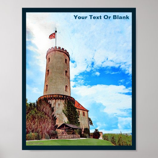 Burg Sparrenberg Poster (Vorne)