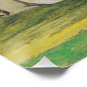 Burg Spis in der Ostslowakei Poster (Ecke)