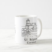 Burg St Mawes Tasse (VorderseiteRechts)